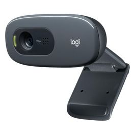 Logitech C270 Webcam HD Videochiamate HD Widescreen, Correzione Automatica