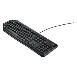 Logitech K120 Corded Keyboard Tastiera Usb Qwerty Inglese Nero