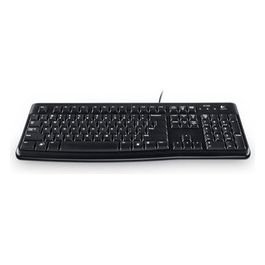 Logitech K120 Tastiera Cablata Business per Windows/Linux Ceco Nero