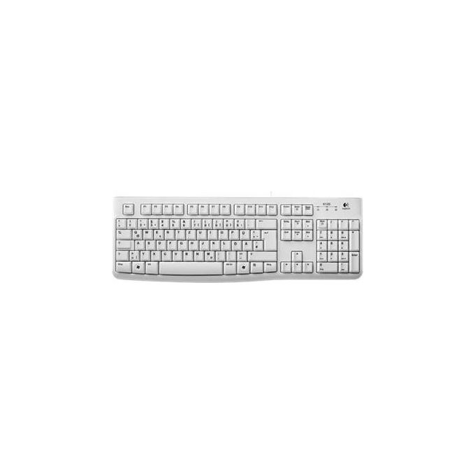 Image of Logitech K120 Tastiera Usb Qwertz Tedesco Bianco