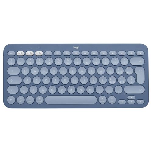 Logitech K380 For Mac Multi-Device Bt Kbd Blueberry Ita Mediter Tastiera Qwerty Italiano