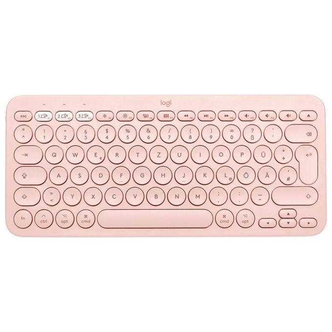 Logitech K380 per Mac Tastiera Bluetooth Qwerty Italiano Rosa