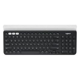 Logitech K780 Multi-Device Wireless Keyboard Tastiera RF senza Fili Bluetooth QWERTY Inglese Grigio/Bianco