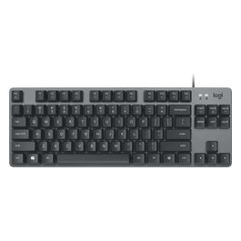 Logitech K835 TKL Mechanical Keyboard Tastiera USB Tedesco Grafite/Grigio