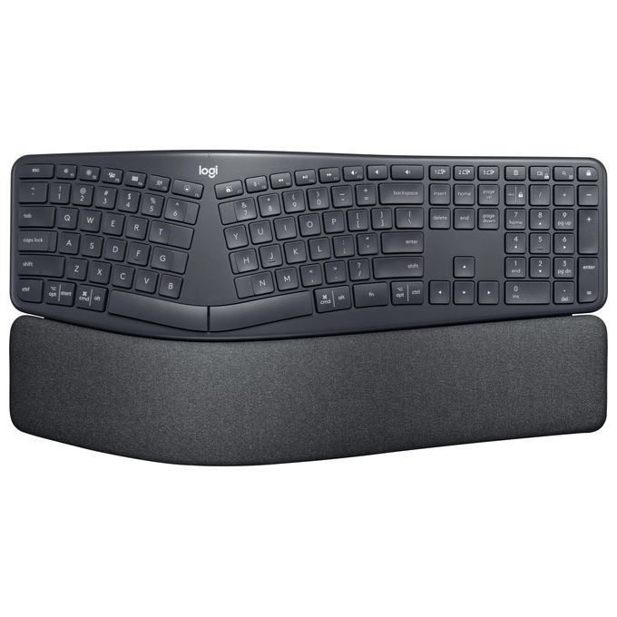 Logitech K860 for Business Tastiera Bluetooth Inglese Grafite