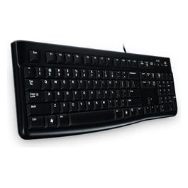 Logitech Keyboard K120 for Business Tastiera Usb Ucraino Nero