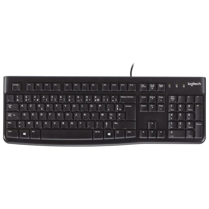 Logitech Keyboard K120 For Business Tastiera Usb AZERTY Francese Nero