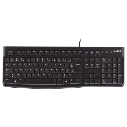 Logitech Keyboard K120 For Business Tastiera Usb AZERTY Francese Nero