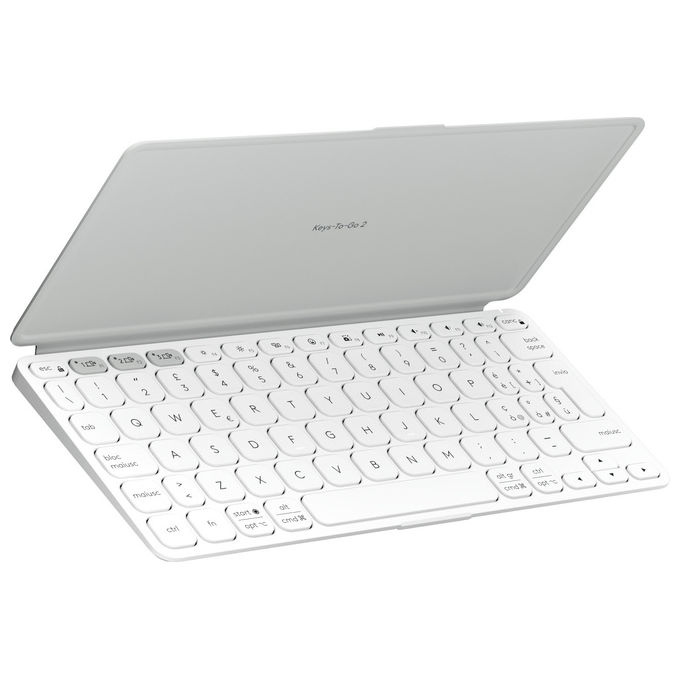 Logitech Keys-To-Go 2 Tastiera Bluetooth QWERTY Italiano Bianco