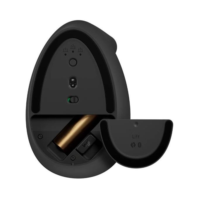 Logitech Lift Mouse Mancino Wireless A Rf  Bluetooth 4000 Dpi