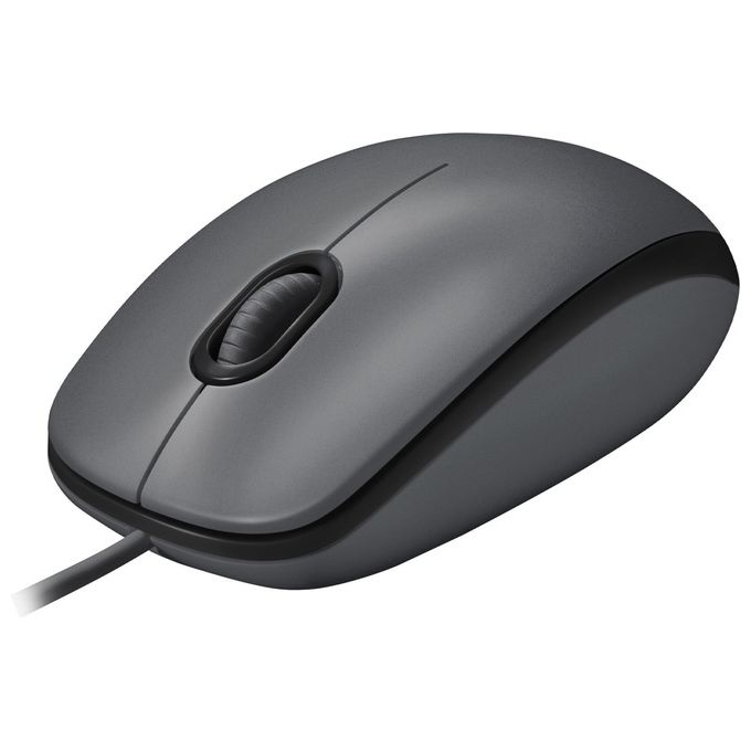 Logitech M100 Mouse Ambidestro USB Tipo A Ottico 1000 DPI