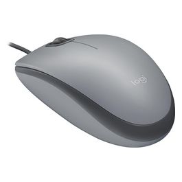 M110 Mouse Ambidestro USB tipo A Ottico 1000 DPI Mid Gray