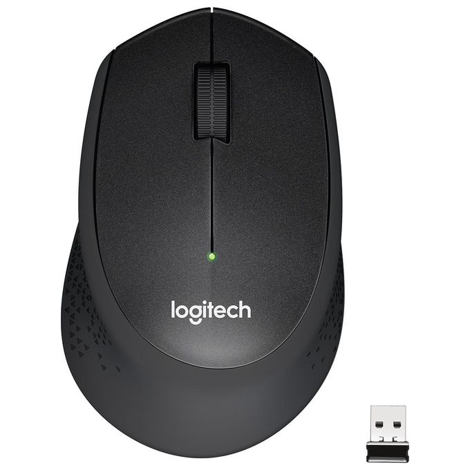 Logitech M330 SILENT PLUS Mouse Wireless, 2,4 GHz con Ricevitore USB Nano, Tracciamento Ottico 1000 DPI, Durata Batteria di 2 Anni