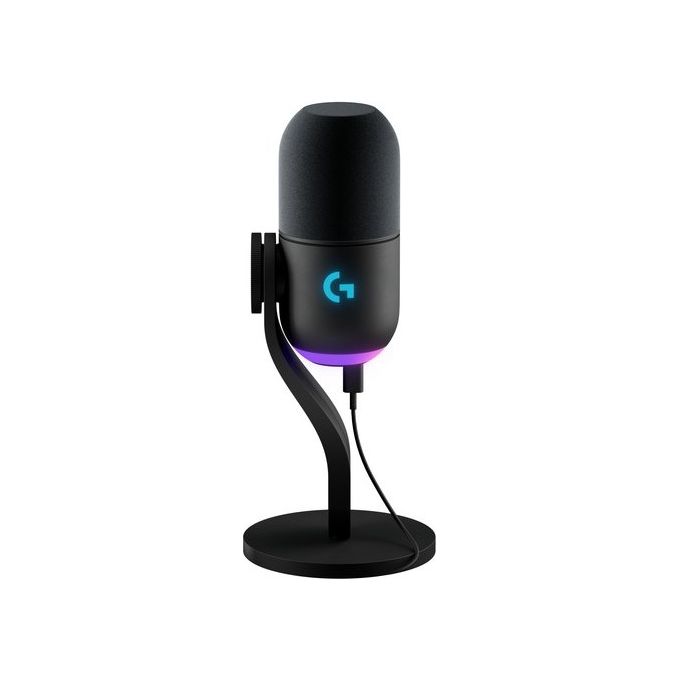 Image of Logitech Microfono Usb Yeti GX RGB Lightsync nero