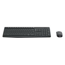 MK235 Tastiera Mouse Incluso Usb Qwerty Us International Grigio