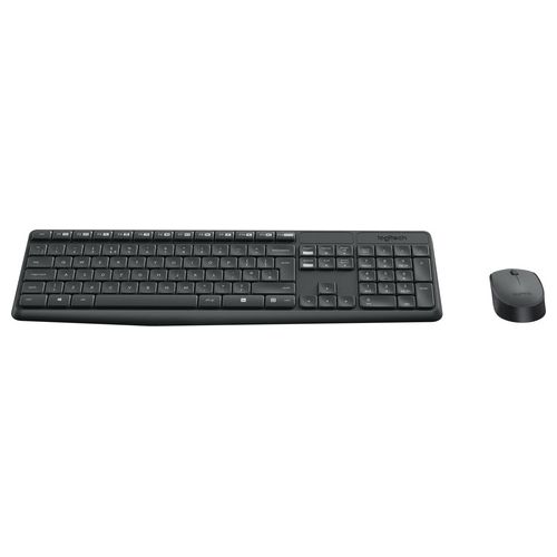 MK235 Tastiera RF Wireless QWERTZ Tedesco Grigio