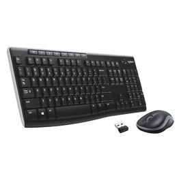 MK270 Tastiera RF Wireless QWERTY Spagnolo Nero