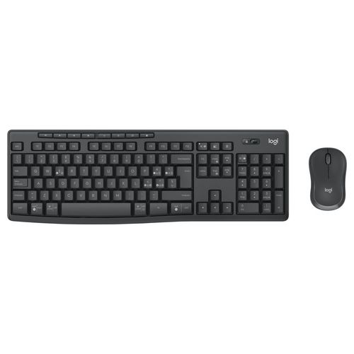 MK370 Combo for Business Tastiera e Mouse Wireless Full-Size Grigio