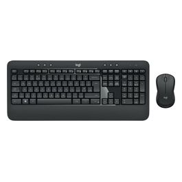 Logitech MK540 Kit Mouse M310 e Tastiera Wireless, Lunga Durata delle Batterie, QWERTZ, Layout Tedesco, Nero