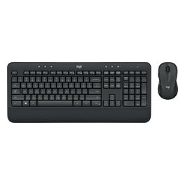 Logitech Mk545 Advanced Wireless Keyboard And Mouse Combo Tastiera Usb QWERTZ Tedesco Nero