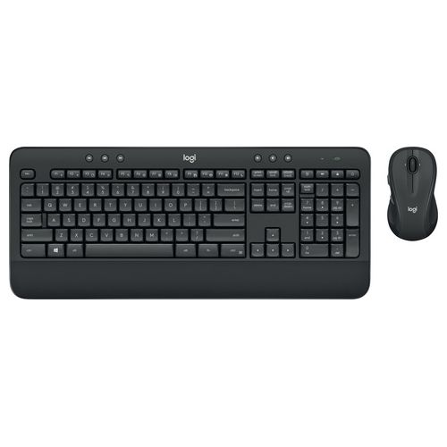 Logitech Mk545 Advanced Wireless Keyboard And Mouse Combo Tastiera Usb QWERTZ Tedesco Nero