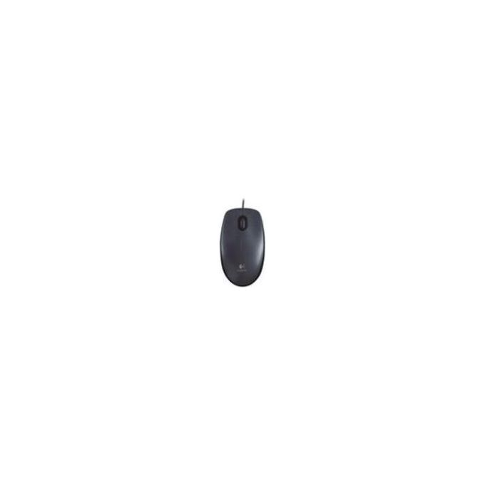 Logitech M90 Mouse USB Cablato, 1000 DPI, Mouse Ambidestro, Compatibile con PC/Mac/Laptop, Nero