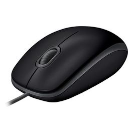 Logitech Mouse usb Ottico b110 Silent nero