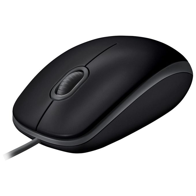 Logitech Mouse usb Ottico b110 Silent nero