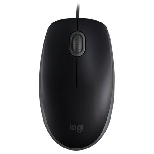 Logitech Mouse usb Ottico b110 Silent nero