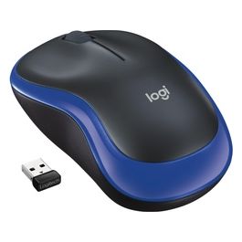 Logitech Mouse Wireless M185 Blu