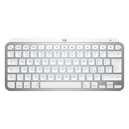 Logitech Mx Keys Mini per Mac Tastiera Rf Senza Fili + Bluetooth Italiano Argento/Bianco