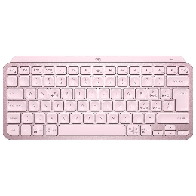Image of Logitech MX Keys Mini Tastiera Illuminata Wireless Minimal Compatta Bluetooth Usb-C