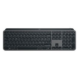 MX Keys S, Tastiera Wireless, Profilo Basso, Digitazione Precisa, Tasti Programmabili, Retroilluminazione, Bluetooth, USB C Ricaricabile, Italiano QWERTY, Grigio