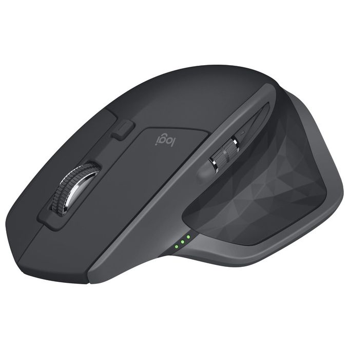 Image of Logitech MX Master 2S wireless mouse Bluetooth Edition multistrato scorrimento veloce ergonomico ricaricabile collega fino a 3 computer Mac-PC Grafite