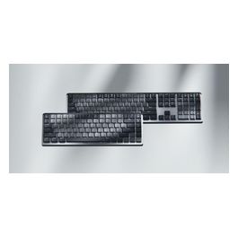 MX Mechanical Tastiera Rf Senza Fili  Bluetooth Qwerty Us International Grafite Grigio