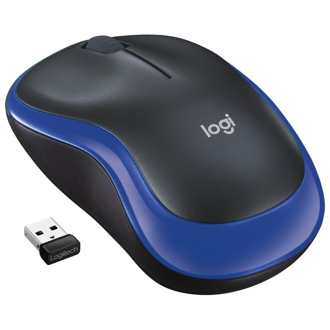 Logitech Notebook Mouse M185 Blu
