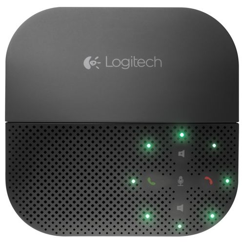 Logitech P710e Mobile Speakerphone Altoparlante Vivavoce Bluetooth Wireless Chiamate Hands-‎Free, Videoconferenze Audio Chiaro Cancellazione Rumore