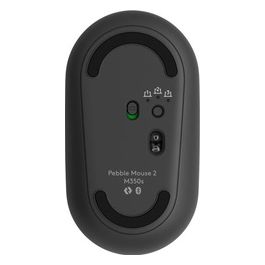 Pebble 2 Combo Tastiera Mouse Incluso RF senza Fili  Bluetooth QWERTY Indiano Grafite