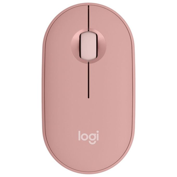 Image of Logitech Pebble 2 M350s Mouse Ambidestro RF senza Fili Bluetooth Ottico 4000 DPI Rose