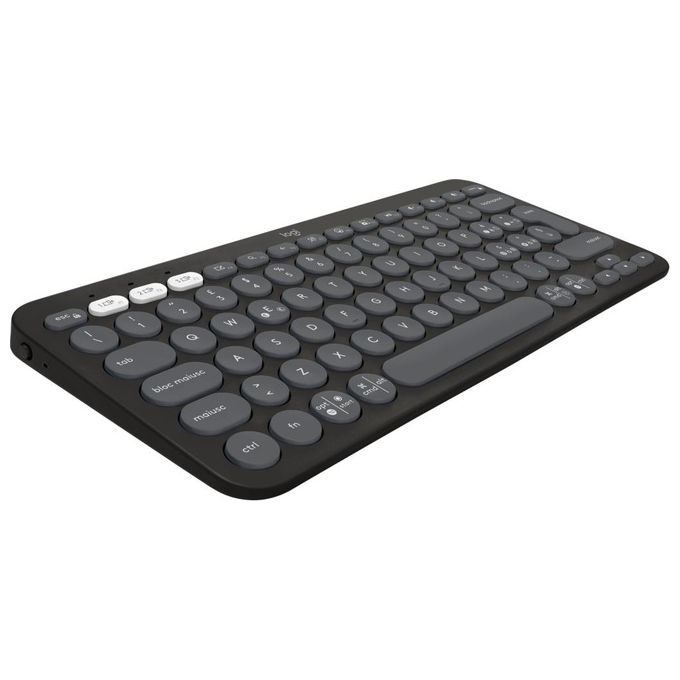 Image of Logitech Pebble Keys 2 K380s Tastiera RF senza Fili Bluetooth QWERTY Italiano Grafite