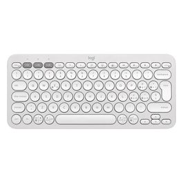 Logitech Pebble Keys 2 K380s Tastiera RF senza Fili  Bluetooth QWERTY Italiano Bianco