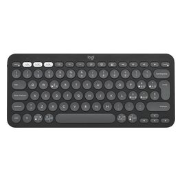 Logitech Pebble Keys 2 K380s Tastiera RF senza Fili  Bluetooth QWERTY Italiano Grafite