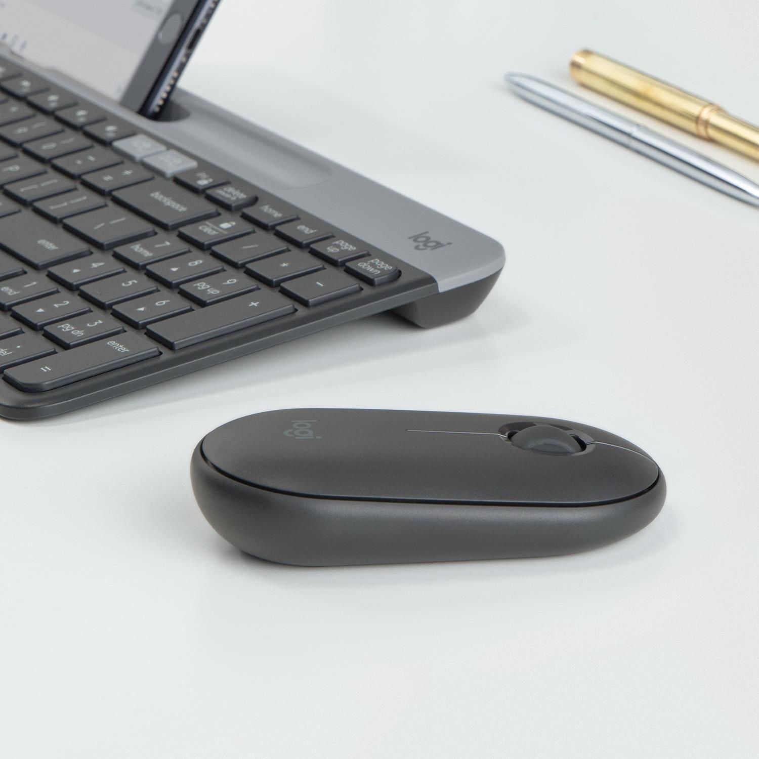 Mouse verticale, mouse ergonomico wireless, mouse per computer con mouse  cordless ottico sottile portatile da 2,4 g silenzioso per mouse ottico  portatile con 6 pulsanti
