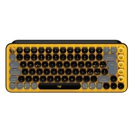 POP Keys Tastiera Meccanica Wireless con Tasti Emoji Personalizzabili Blast-Yellow