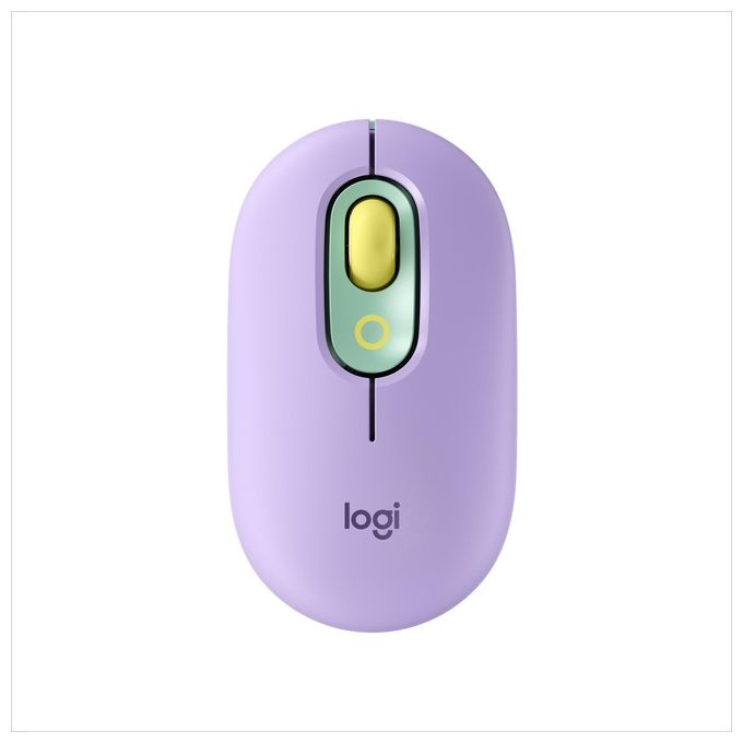 Logitech POP Mouse Ambidestro Wireless A Rf + Bluetooth Ottico 4000 Dpi Daydream-Mint