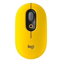 POP Mouse Ambidestro Wireless A Rf + Bluetooth Ottico 4000 Dpi Blast-Yellow