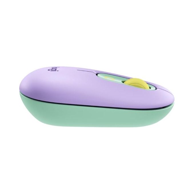 Logitech POP Mouse Ambidestro Wireless A Rf + Bluetooth Ottico 4000 Dpi Daydream-Mint