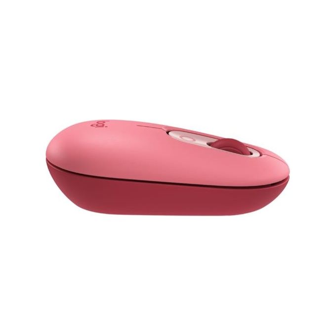 Logitech POP Mouse Ambidestro Wireless A Rf + Bluetooth Ottico 4000 Dpi Heartbreaker-Rose