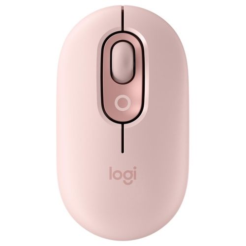 910-007413 POP Mouse Universale Ambidestro Ottico 4000 DPI Bluetooth Clic Silenzioso 10 m colore Rosa