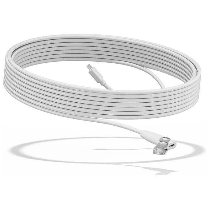 Logitech Rally Mic Pod Extension Cable Bianco